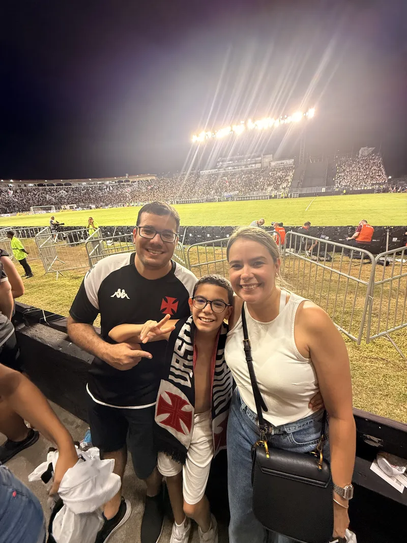 Torcedores em jogo do Vasco em São Januário